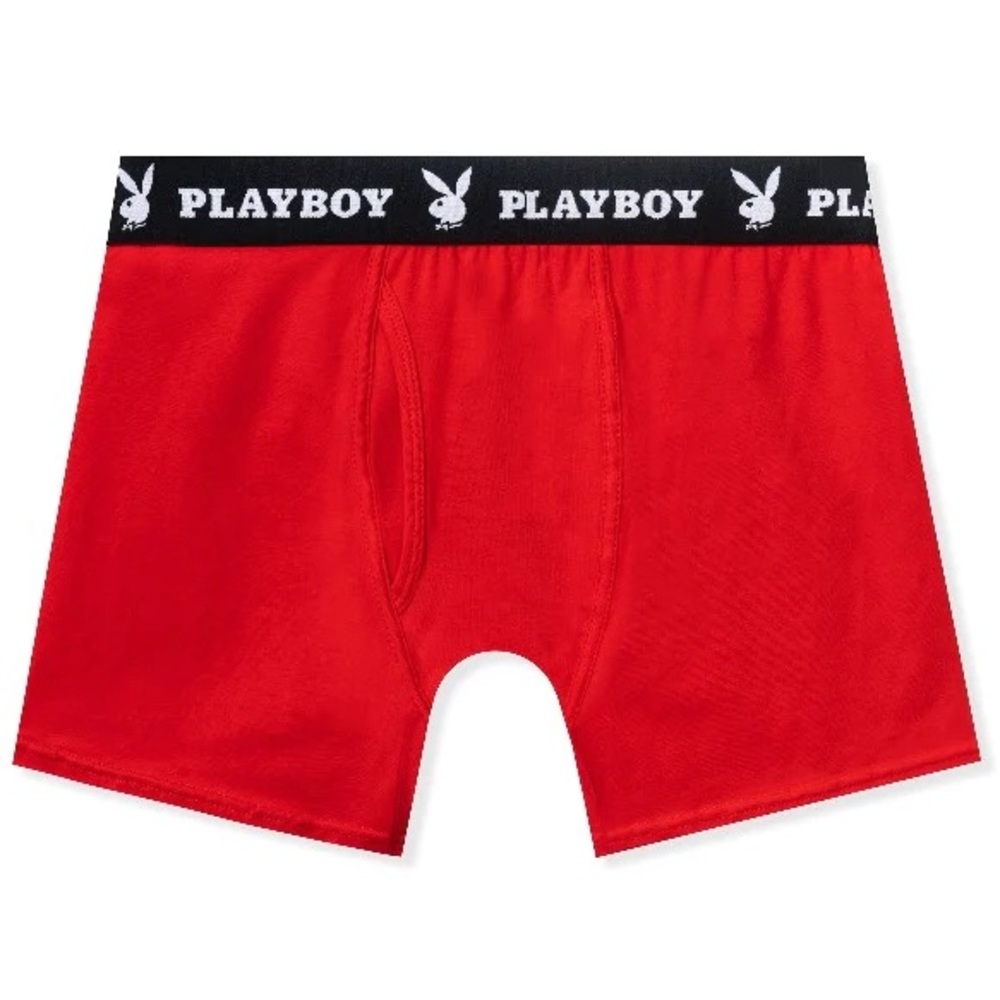 Playboy Red Boxer Briefs